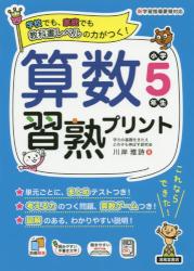 算数習熟プリント　小学５年生